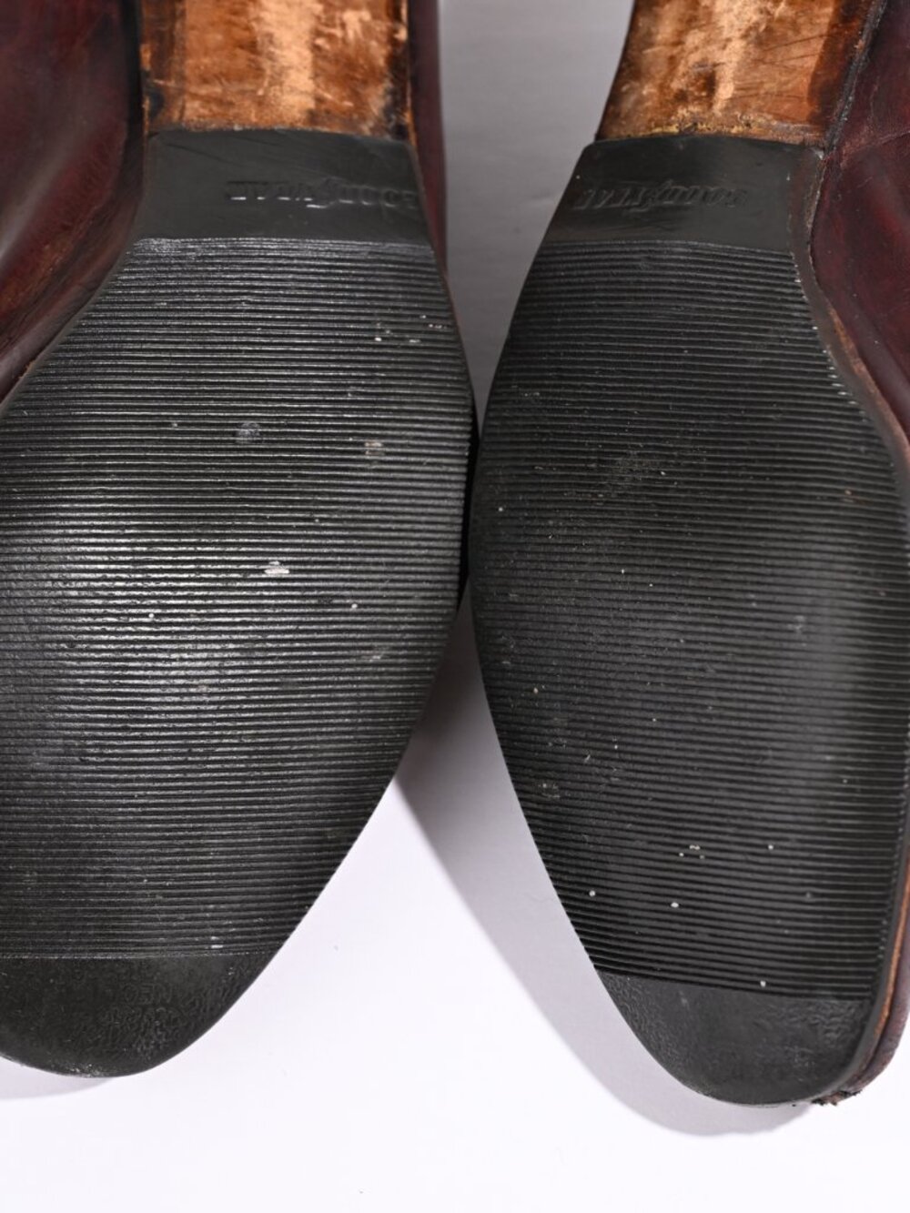 Vintage Gucci burgundy leather horsebit low-heel pumps with box size 7.5 - Picture 13 of 14